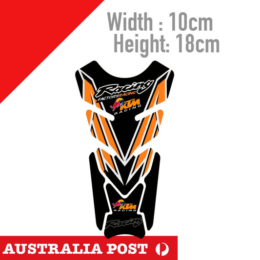 Motorcycle Gas Fuel Tank RED BULL KTM RACING Sticker Decoration Tank Sticker
