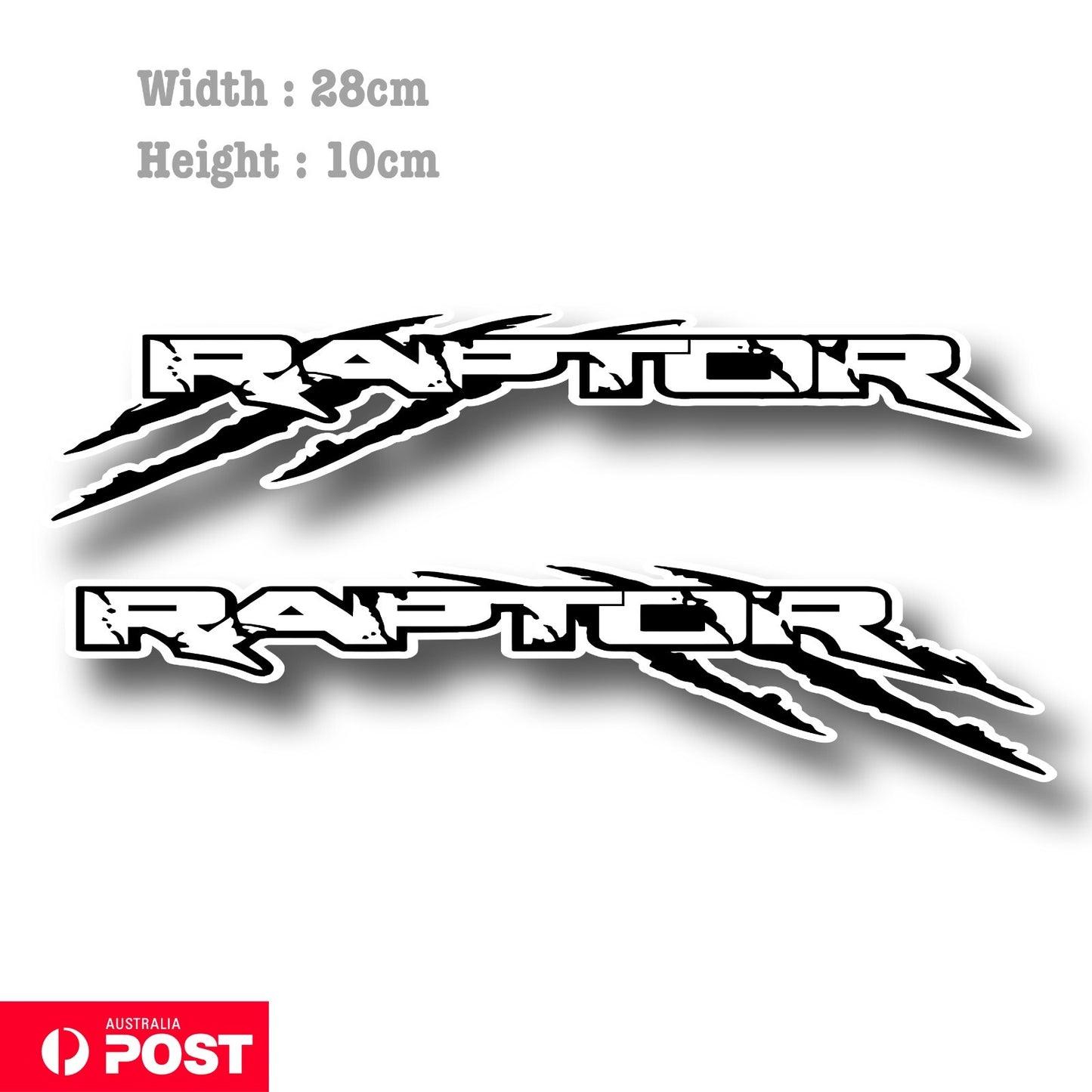 Ford Raptor Monster Claws 4x4 Off Roading Logo  , 4x4 4WD  Medium Decal Sticker