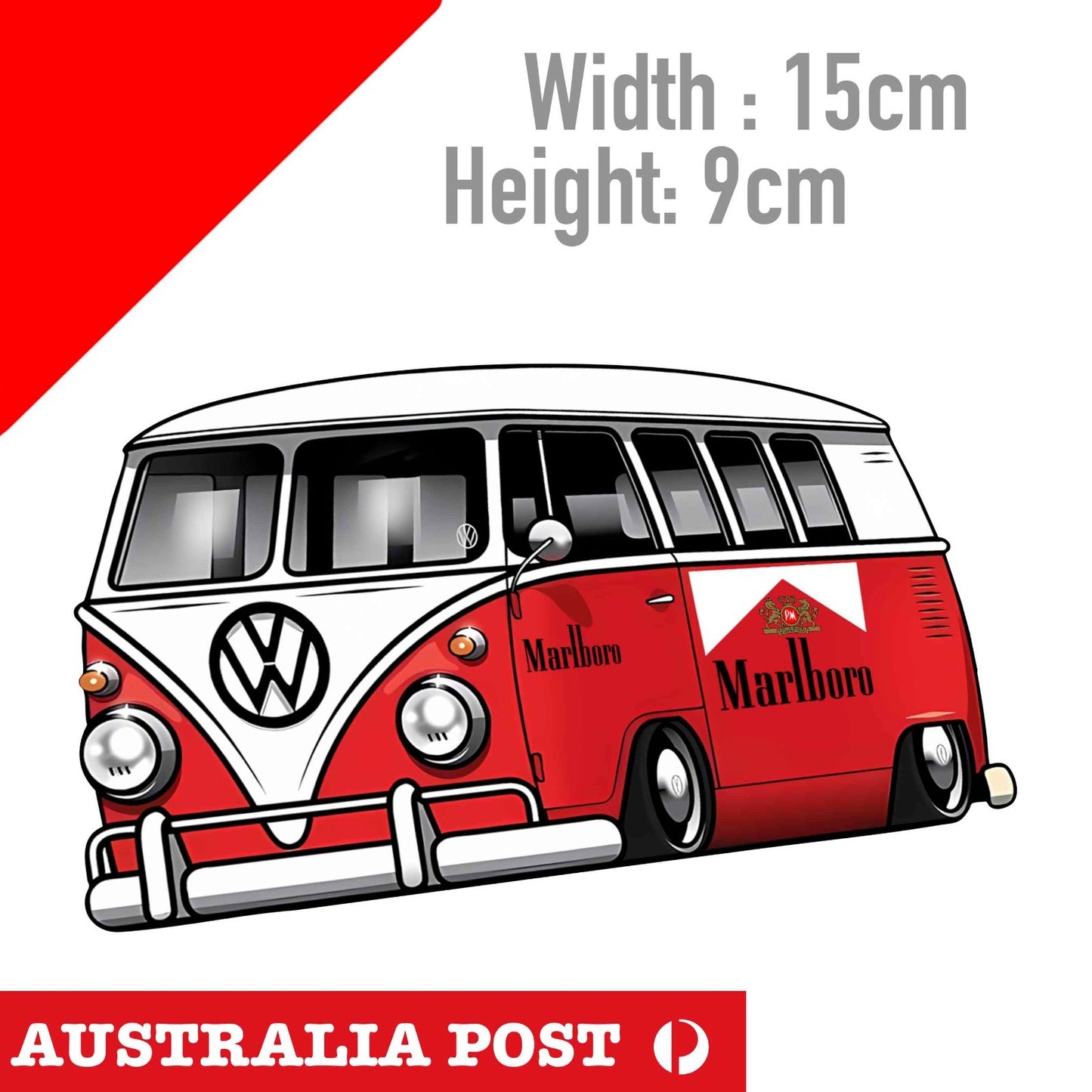 Marlboro Ad Car Sticker