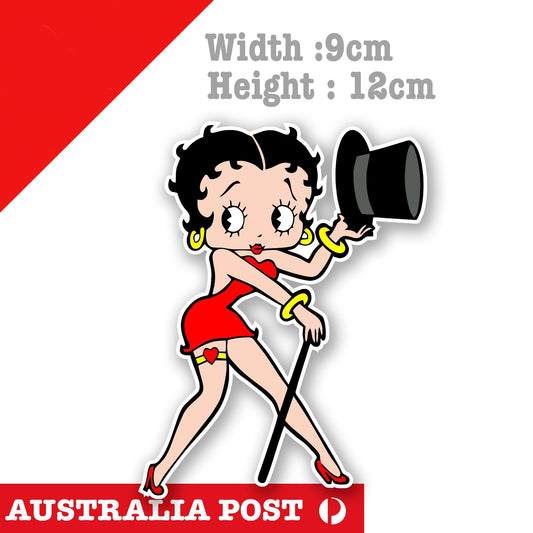Betty Boop Sexy Outfit Sticker