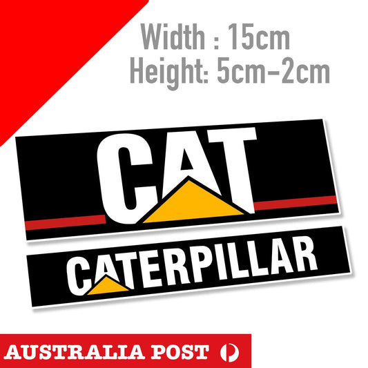 CATERPILLAR Logo Red Laptop , Car Vinyl Sticker