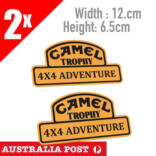 Land Rover Camel Tropy 4x4 Adventure  Logo  Sticker