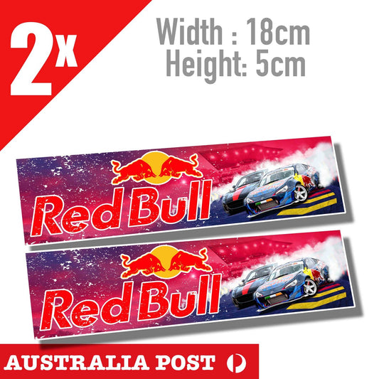 RED BULL  RACING DRIFT Banner - Toyota 86 GR Drift Race Stickers