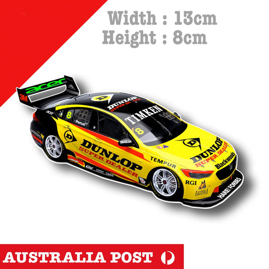 Dunlop  HOLDEN COMMODOR SUper V8 Car Sticker