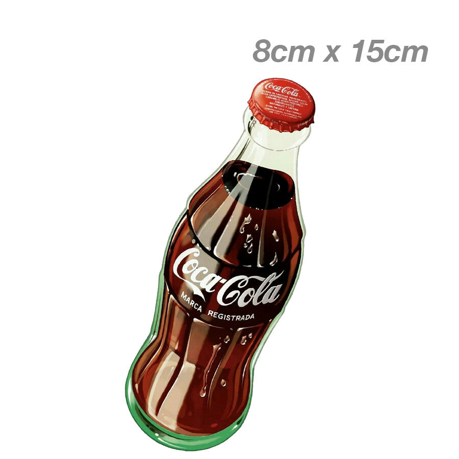 Coca Cola Vintage Glass Bottle  Laptop , Car  Vinyl  Sticker 