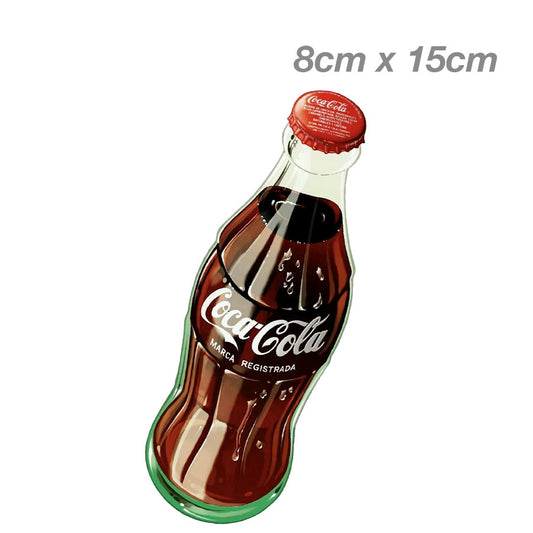 Coca Cola Vintage Glass Bottle  Laptop , Car  Vinyl  Sticker 