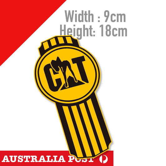 Caterpillar SEXY Pin Up Girl Badge Logo, Heavy Machinery, Mine Sticker