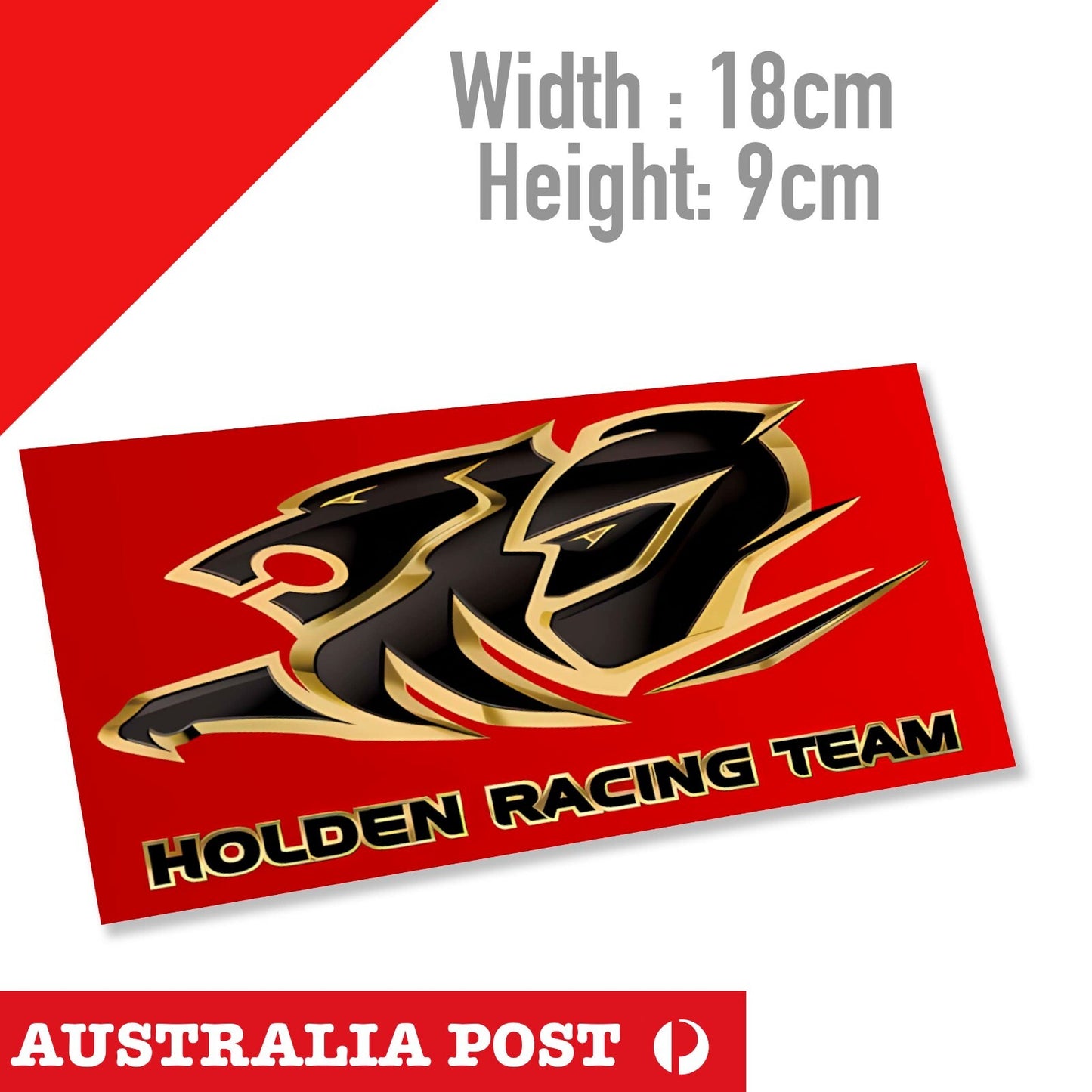 HOLDEN RACING TEAM Gold Logo , Holden Racing Team Decal Sticker