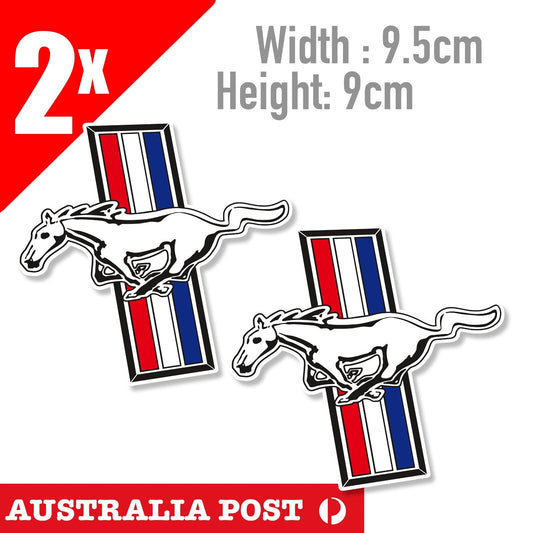 Ford Mustang Horse Badge  Laptop , Car  Decal Sticker 