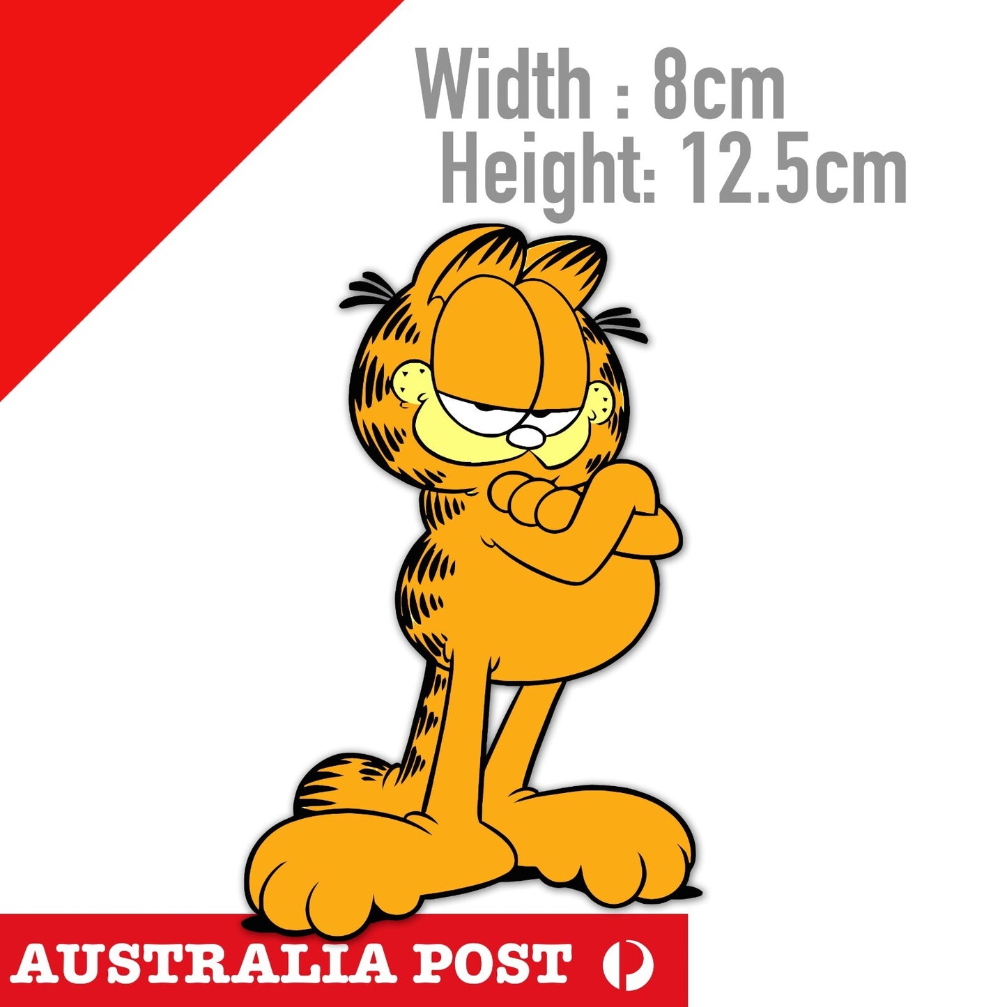 Garfield the Cat  Laptop , Car  Decal Sticker 