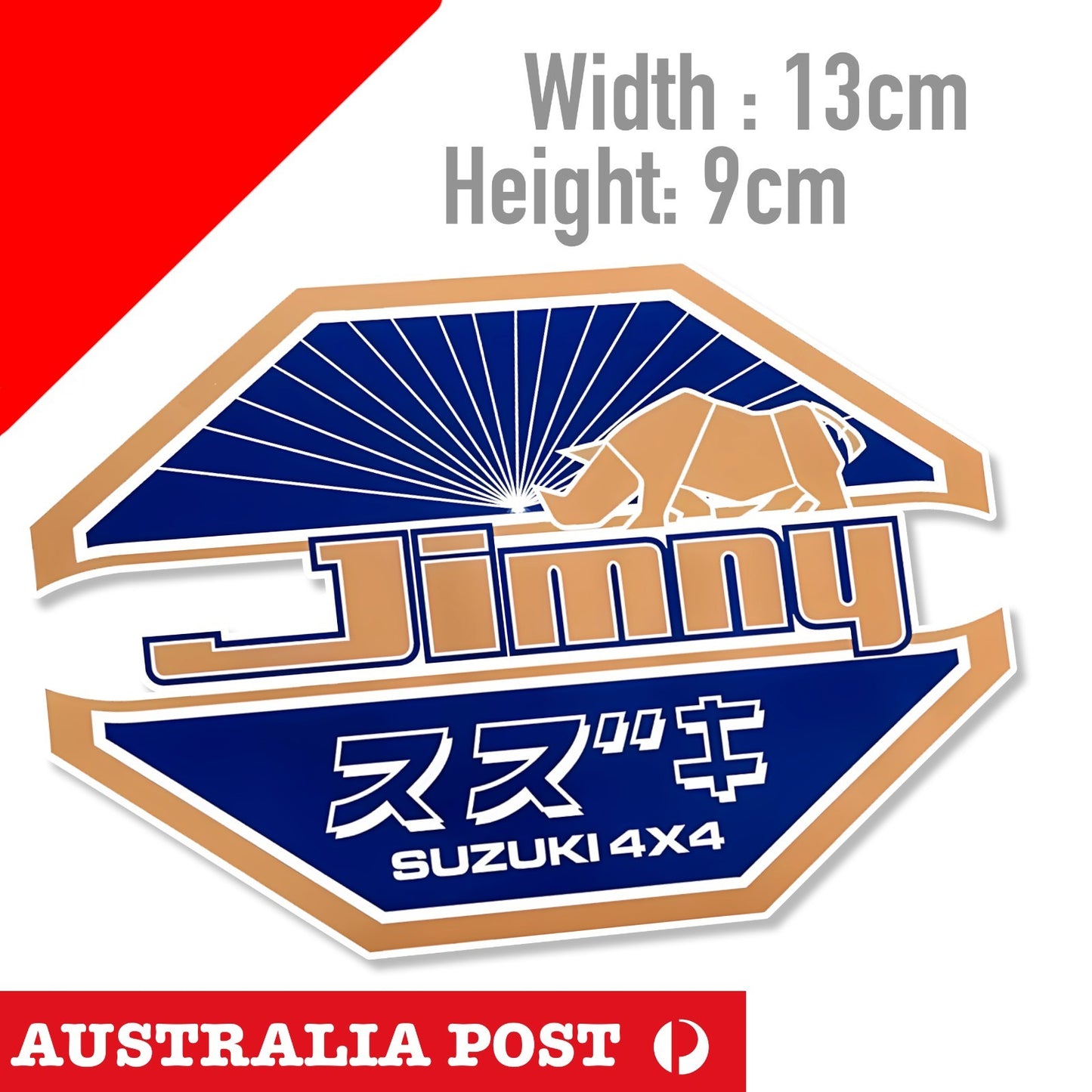 SUZUKI JIMNY Japanese 4x4 Logo Sticker