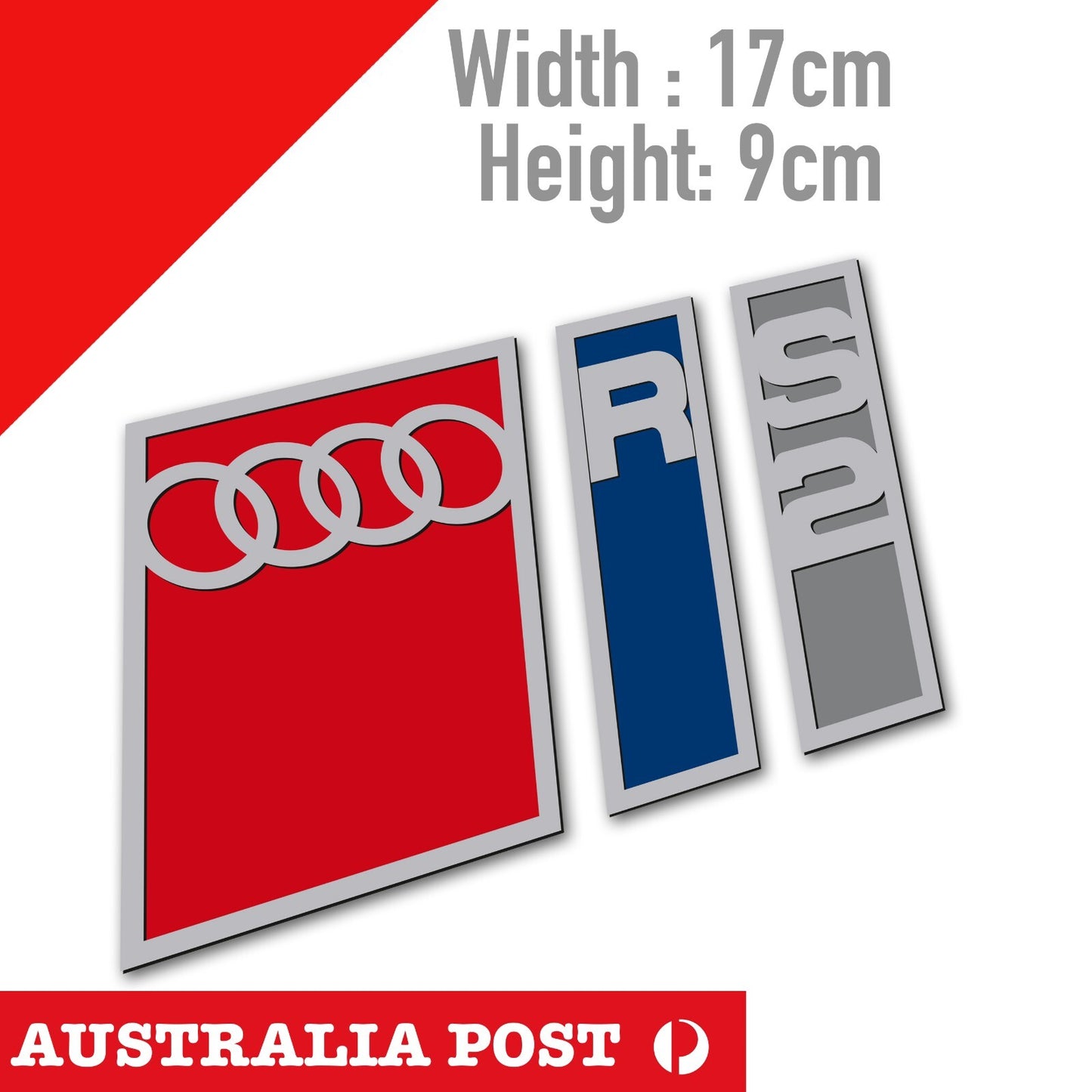 AUDI RS2 Logo Sticker