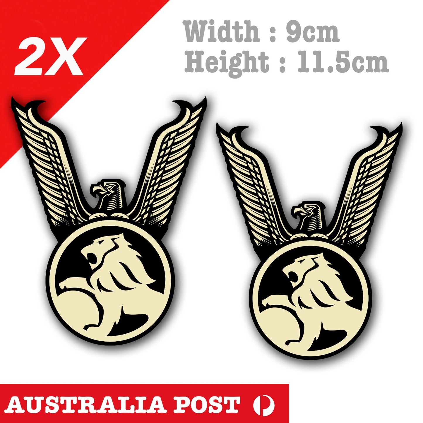 HOLDEN Eagle Logo, Holden Commodore, SSV, V8  Sticker