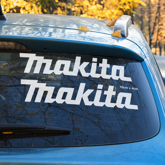 MAKITA Power Tool Logo x2  Sticker 