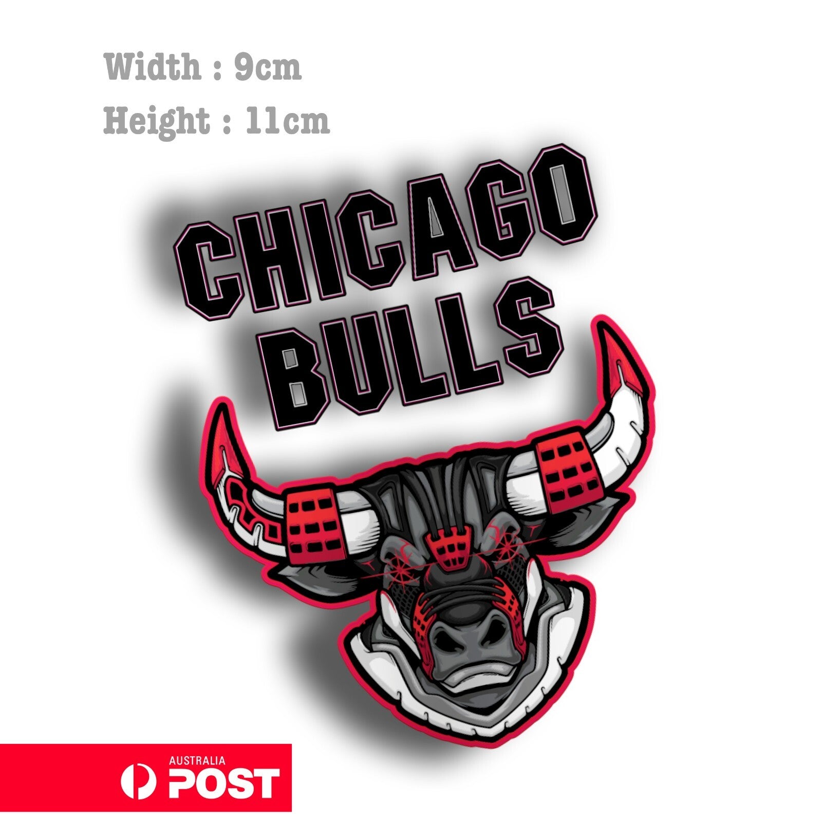 CHICAGO BULLS NBA New Logo  Decal Sticker