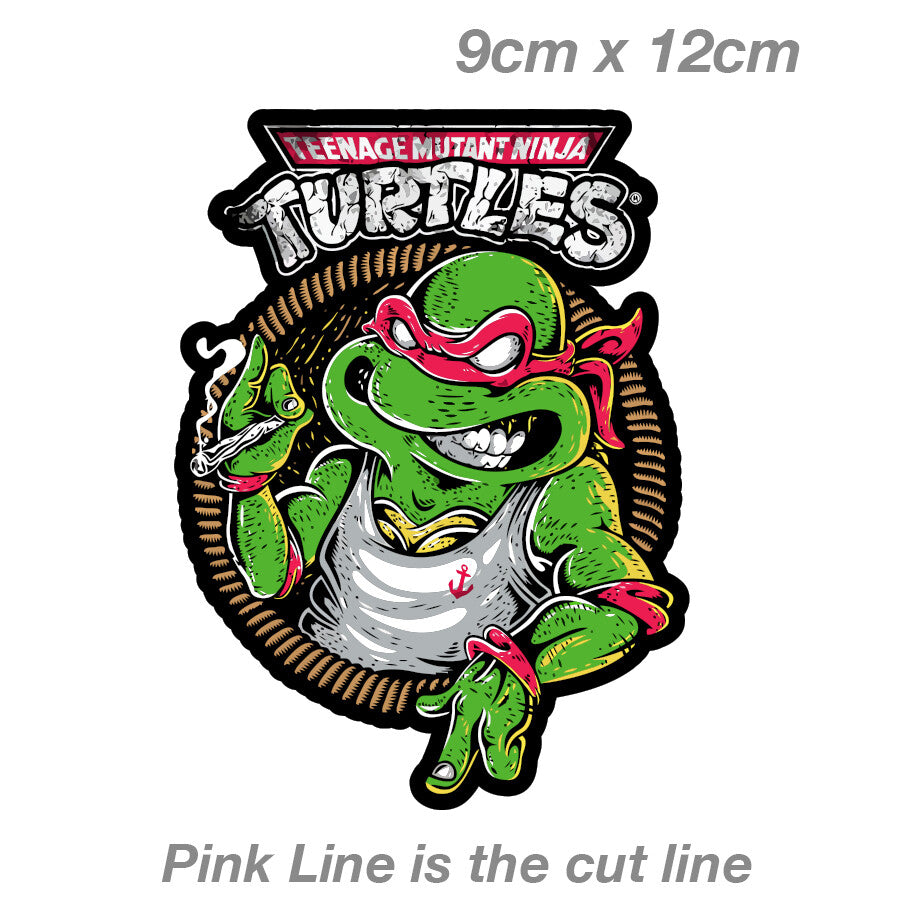 Ninja Turtle High Logo  Decal Sticker 
