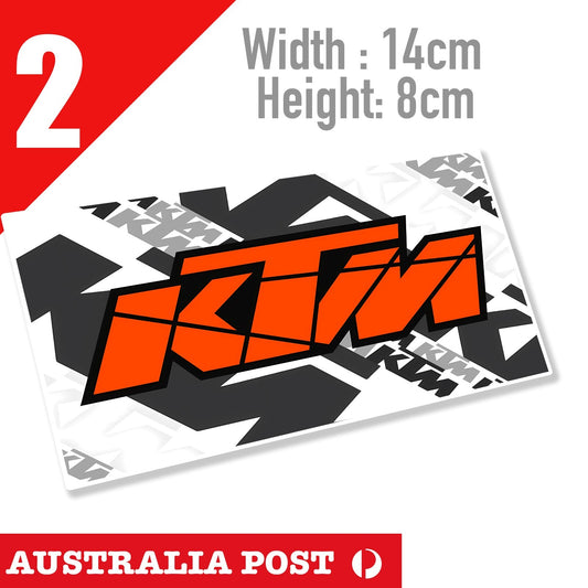 KTM  Australia - Motorcycle, Bike Logo Decal Sticker