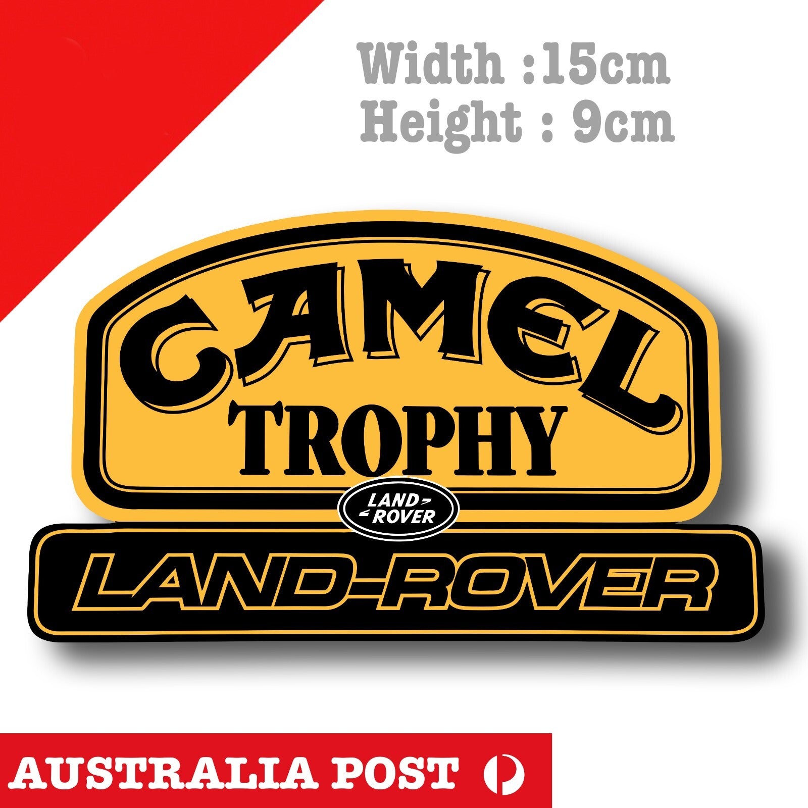 Camel TROPHY, Land Rover Logo  , Camel Trophy Logo Sticker