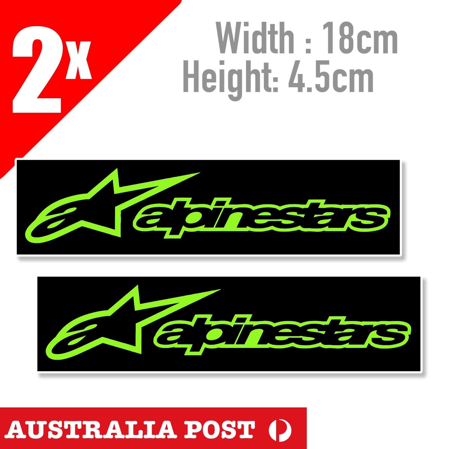 ALPINESTARS Motorcycle Logo Rider, Motorcycle , Fuel Tank, banner Stickers
