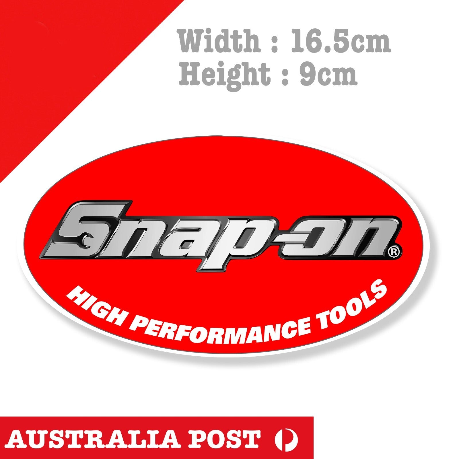 SNAP ON TOOLS Stickers High Performance Tools Decals Vintage Garage Bar Man Cave