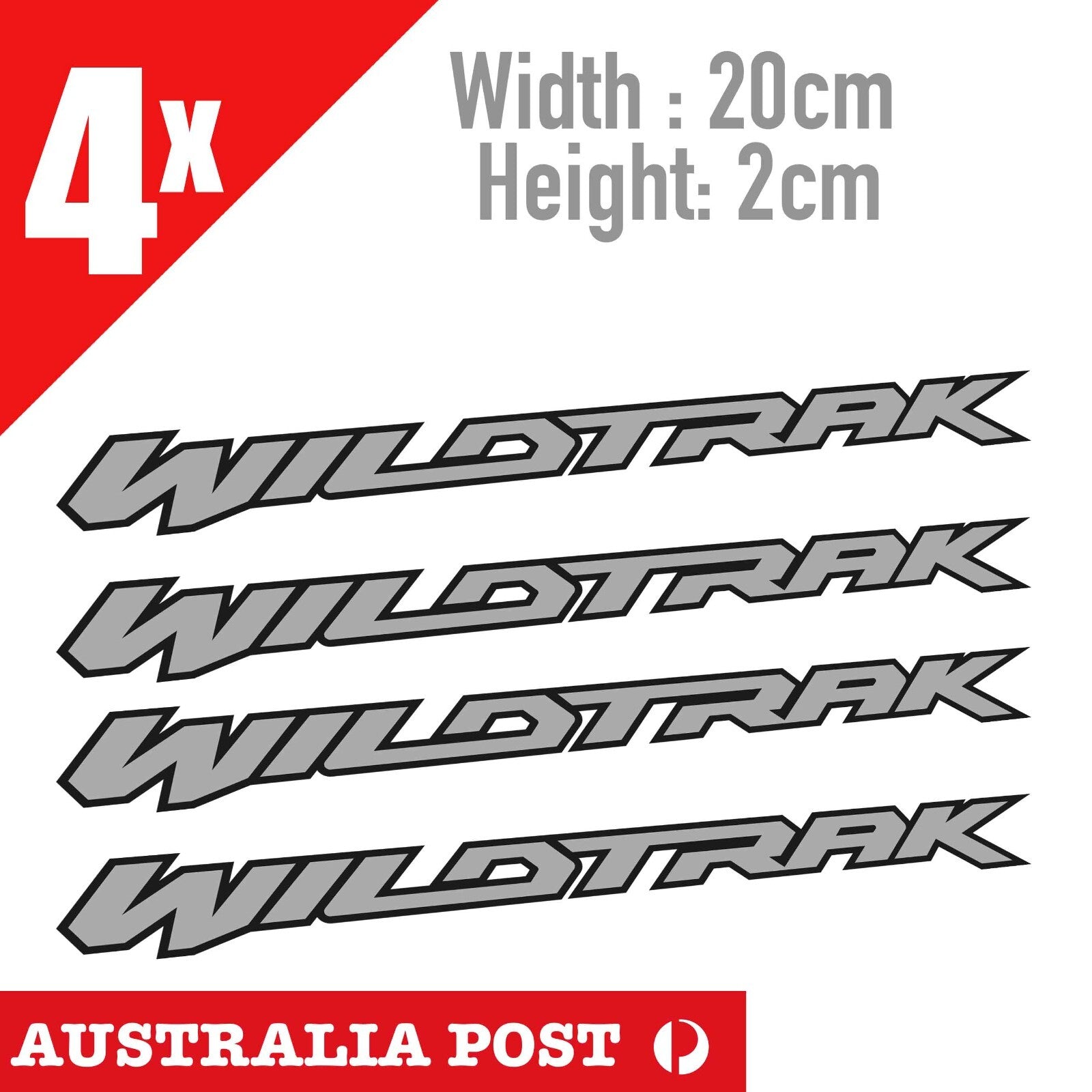 Ford Raptor WILDTRACK Logo ,4x4 Off Roading Logo  , 4x4 4WD  Decal Sticker