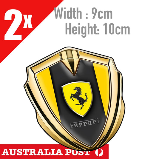 Ferrari badge Car Logo Badge, FERRARI Logo Sticker