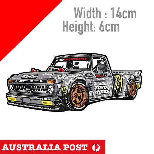 KEN BLOCK HOONI Truck, KEN BLOCK 43 TOYO Tyres Sticker