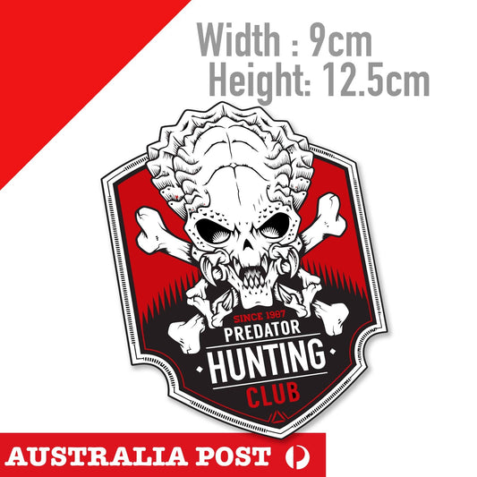 Alien VS Predator  Warriors Badge Sticker