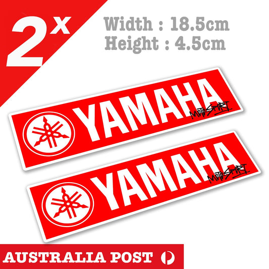Yamaha MotorGP Banner YAMAHA Logo Banner Sticker