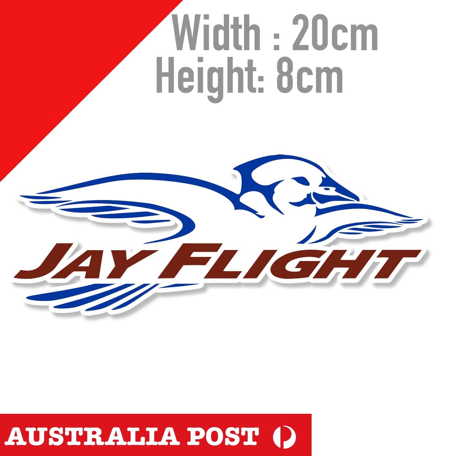 JAY FLIGHT Jayco Caravan Logo Caravan RV Car  Sticker