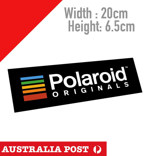 POLAROID  Logo Banner , Polaris Vintage Old Logo Sticker