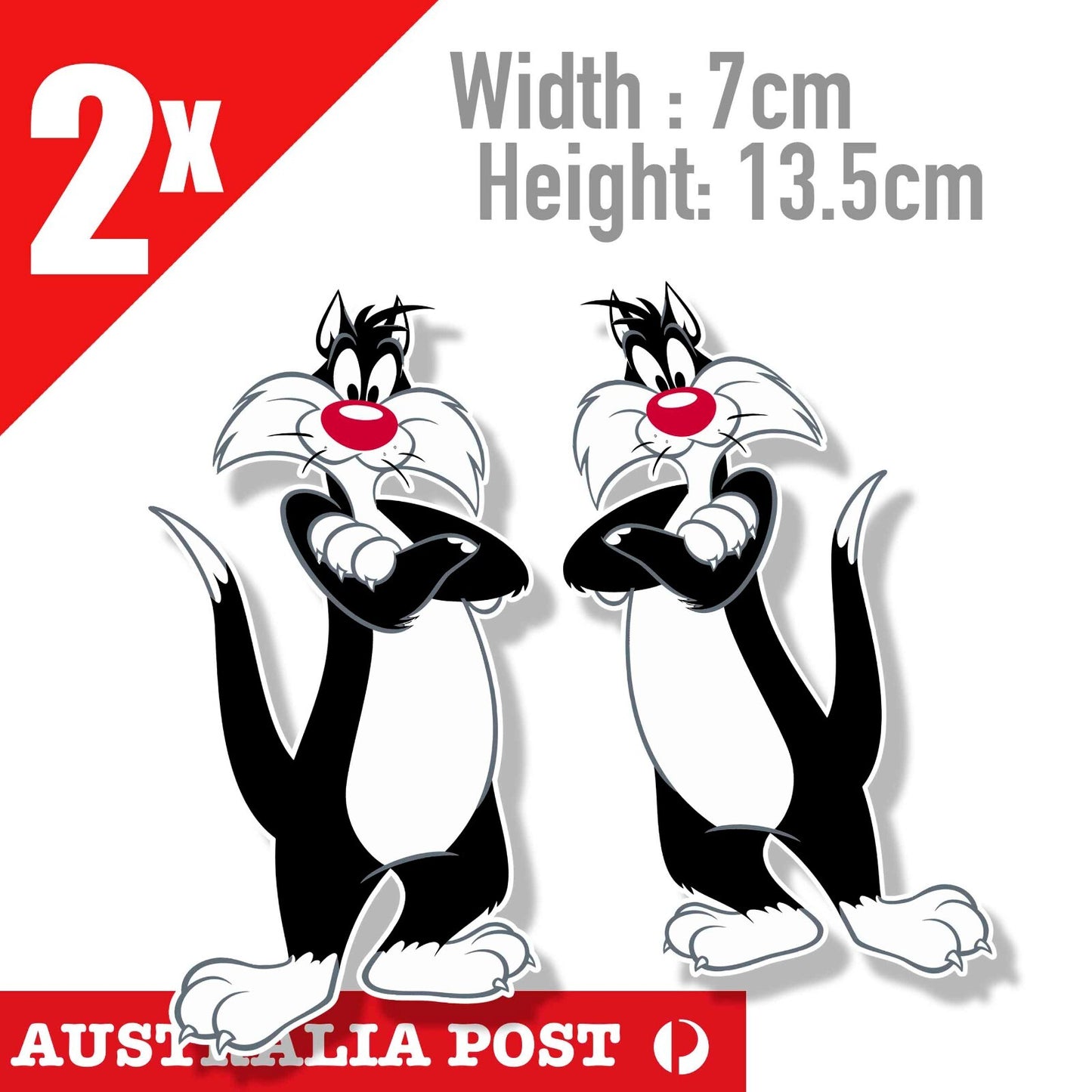 Sylvester Cat Looney Tunes Funny  Decal Sticker