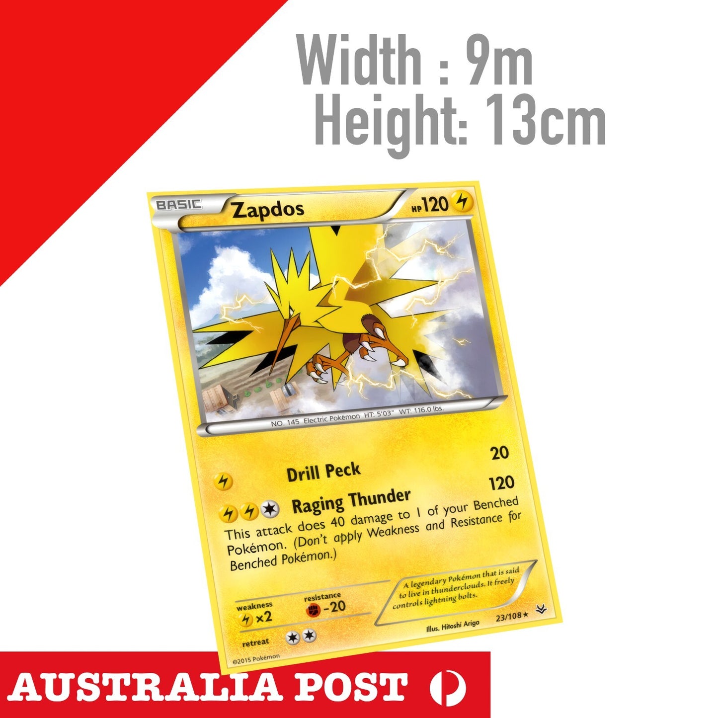 Zapdos - Pokemon Go - Pokemon Sticker