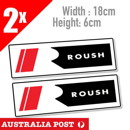 FORD ROUSH Performance Racing Motorsport 2x  Stickers