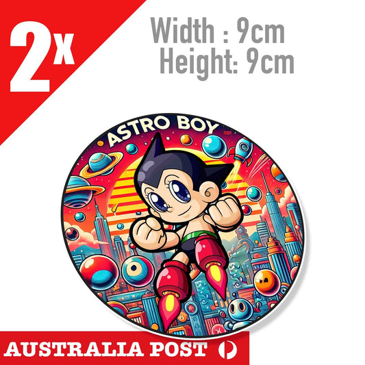 ASTRO BOY 阿童木 Japan  JDM x2  Stickers