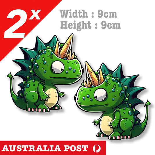 Cute Dinosaur baby, Funny  Animal Sticker