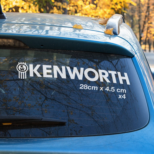 KENWORTH Truck Logo x4 Stickers