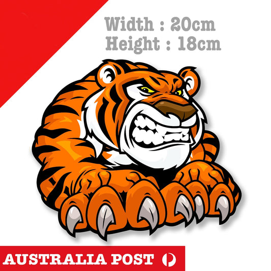 Angry Tiger, Tiger Animal, Tiger , Big Cat Sticker