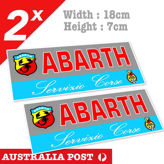 Abarth CAMPIONE DEL MONDO, Abarth, Fiat 500 Racing Sticker