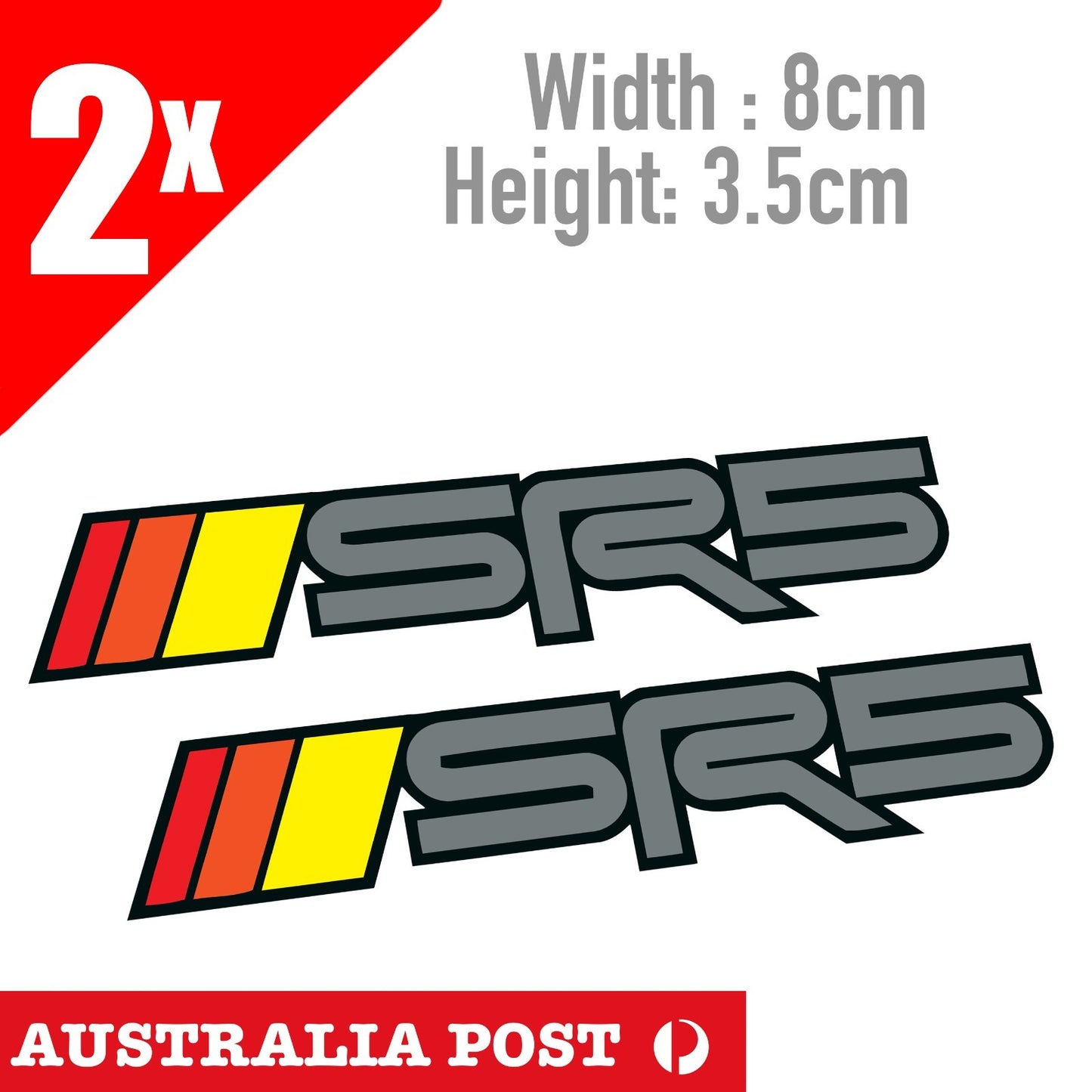 TOYOTA TRD Vintage SR5 Logo, HILUX, 4WD, 4x4 , Off Road Banner Sticker