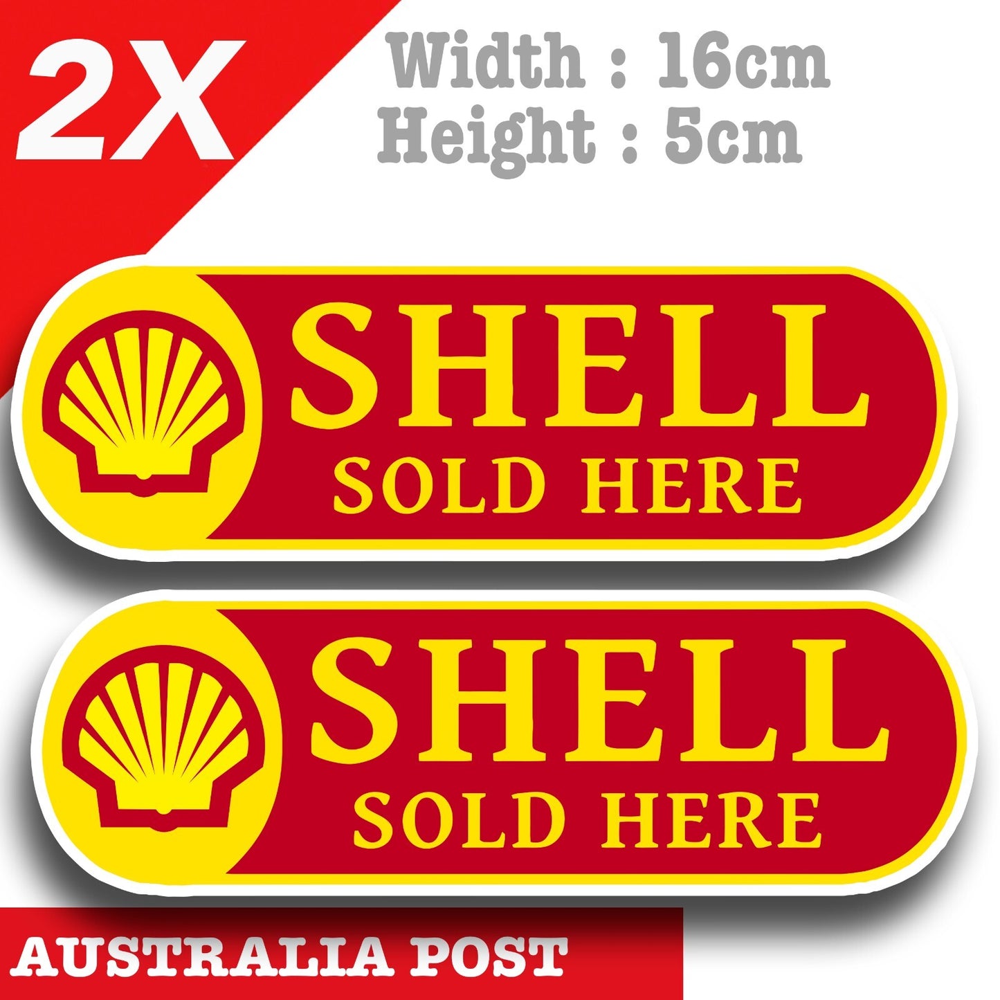 Shell Oil Logo,Shell SOLD Here Sign ,Motor Oil Logo Decal Stickers
