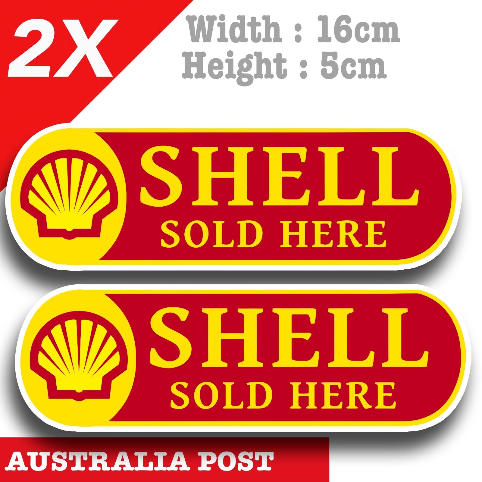 Shell Oil Logo,Shell SOLD Here Sign ,Motor Oil Logo Decal Stickers