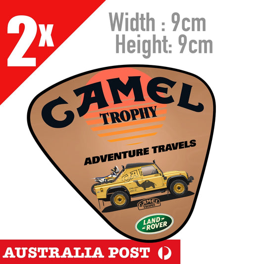 Land Rover , Camel Trophy Logo , Land Rover Defender Ute 110 Stickers