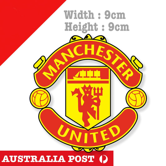 Manchester United FC Premier League Sticker Decal Vinyl Car Wall Sticker