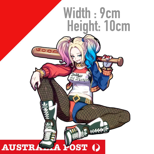 DC Harley Quinn Chewing Gum, Suicide Squad , Harley Quinn Sticker