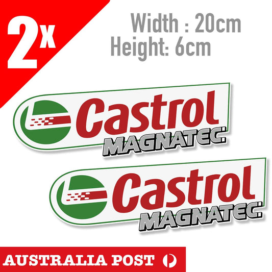 Castrol Logo MAGNATEC, Lubricants Banner Sticker
