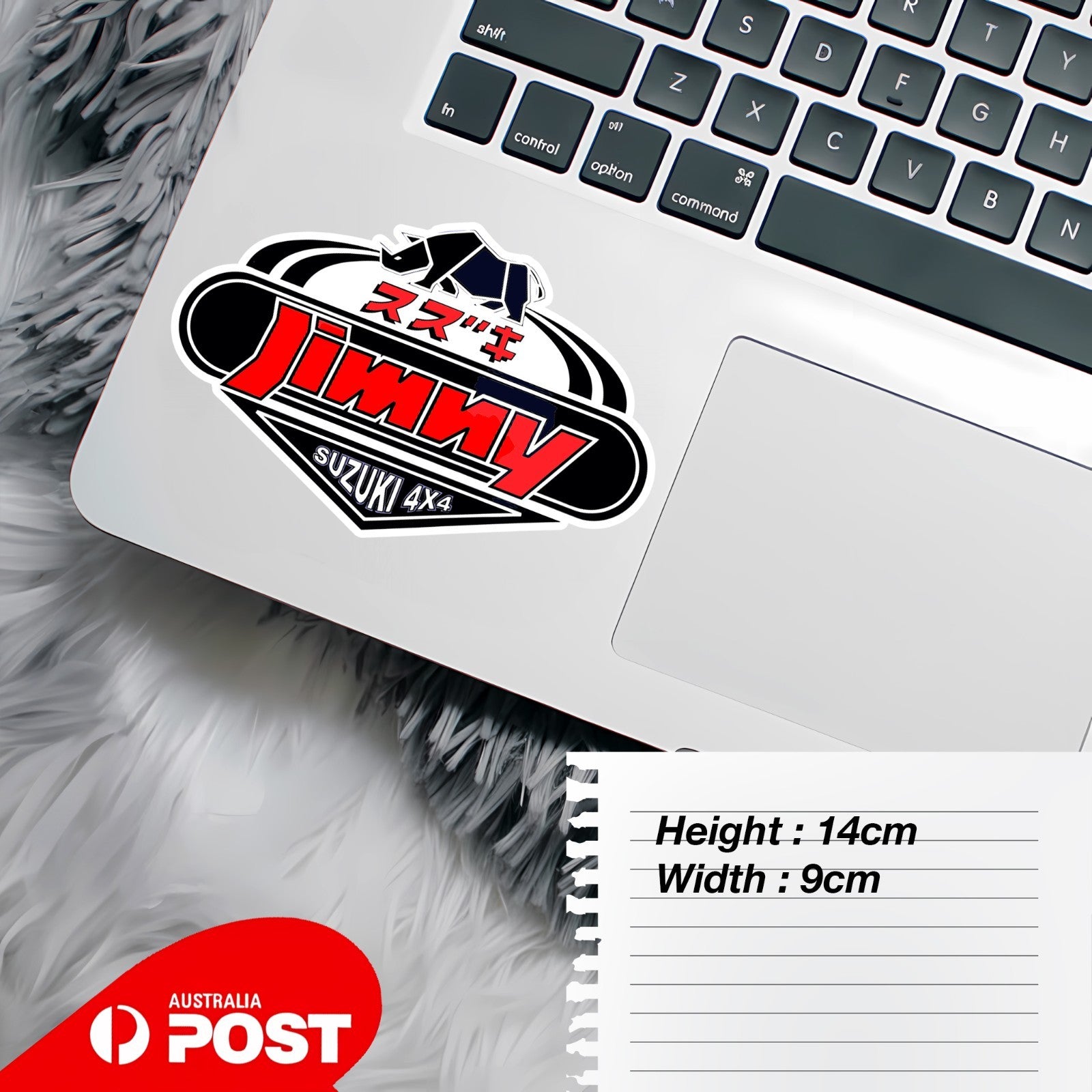 SUZUKI JIMNY Japanese 4x4 Logo JDM Laptop Decal Sticker