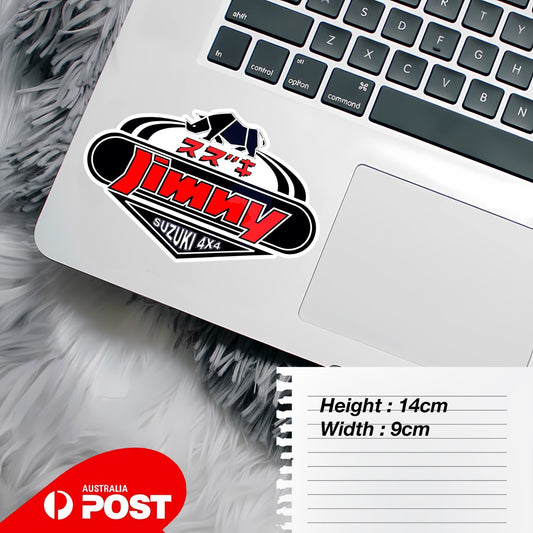 SUZUKI JIMNY Japanese 4x4 Logo JDM Laptop Decal Sticker