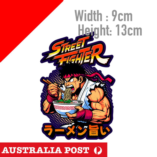 Street Fighter - Street Fighter Alpha Ryu RAMEN Sticker