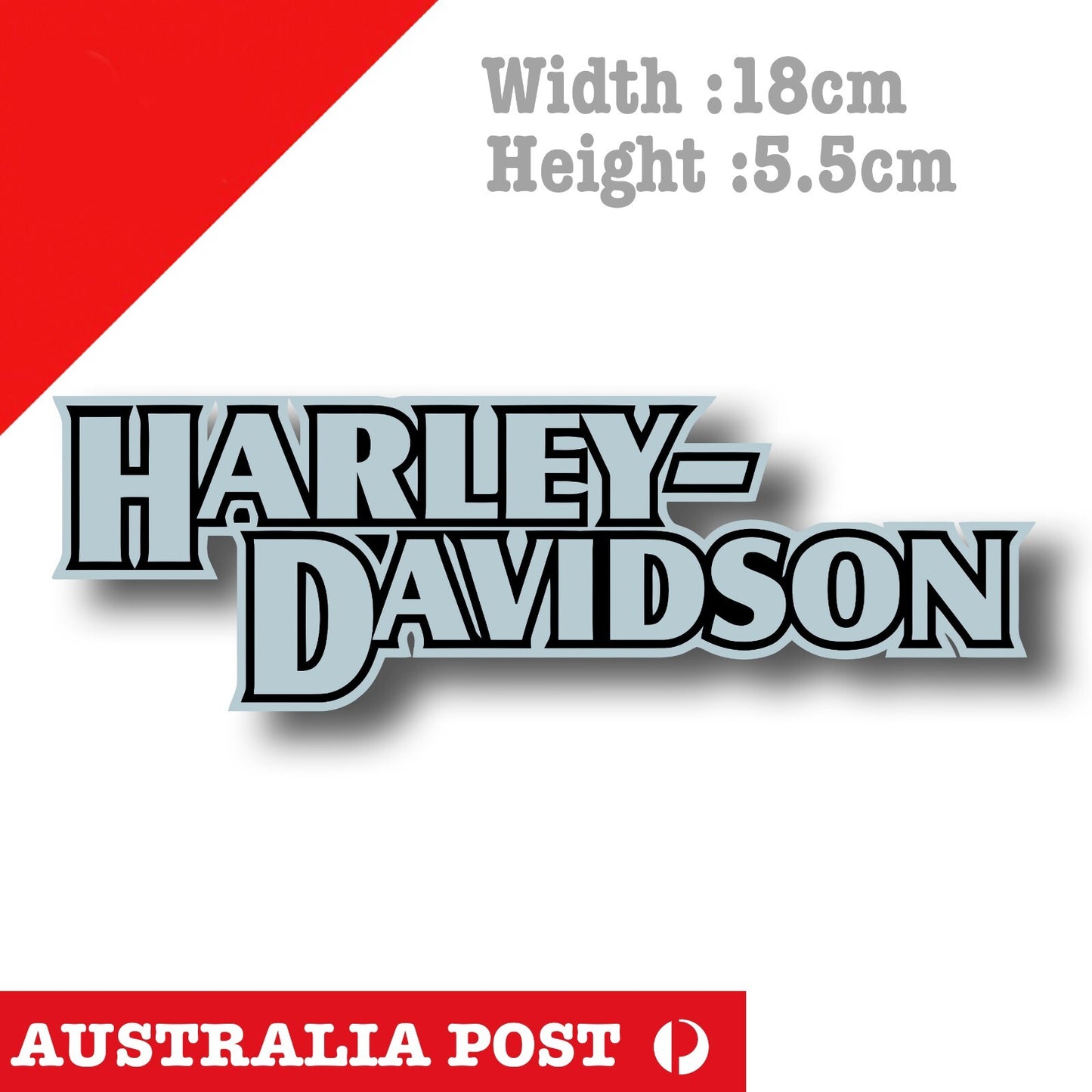 Harley Davidson Motorcycle Logo  Laptop , Car  Vinyl  Sticker
